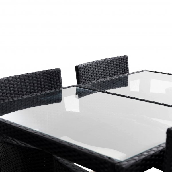 Matgrupp utembler | 6 stolar | Inklusive dynor