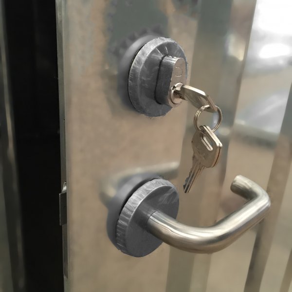 Förvaringscontainer 2x2x2m | 500kg/m² | Galvaniserat stål | Oden Förvaringscontainer 2x2x2m | 500kg/m² | Galvaniserat stål | Oden