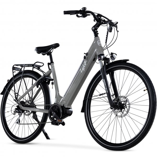Elcykel Dam 28\\\" | 250W mittmotor | 8 vxlar | Lyfco Elise