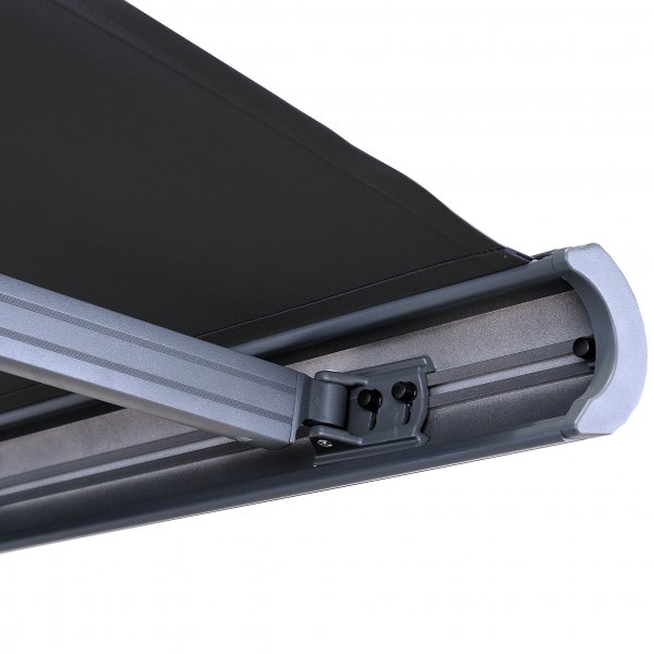 Terrassmarkis helkassett 4x3m | Motor & fjärrkontroll | Svart - FYNDVARA Terrassmarkis helkassett 4x3m | Motor & fjärrkontroll | Svart - FYNDVARA