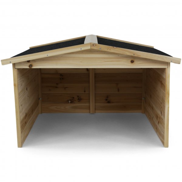 Hus/garage till robotgrsklippare - 87x80cm