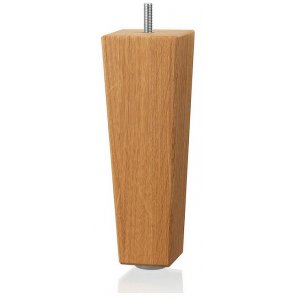 Sängben 30 cm i massiv ek med M8-gänga | Vasa Sängben 30 cm i massiv ek med M8-gänga | Vasa