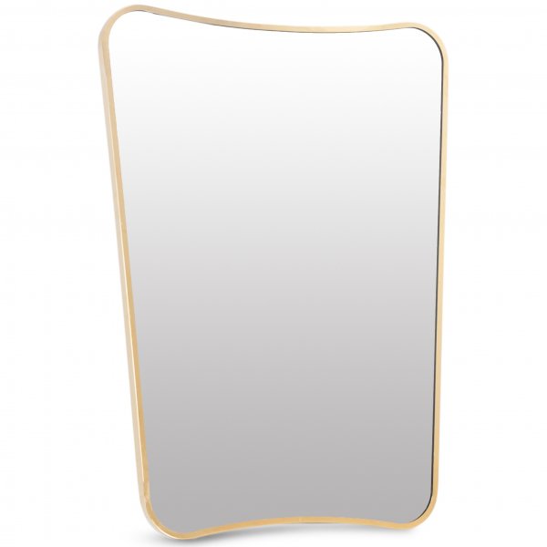 Spegel med rundade former - TIFFANY GOLD