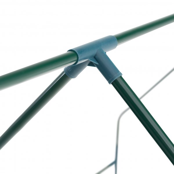 Plastv�xthus 1,6m� | St�lram med PE-plast�verdrag