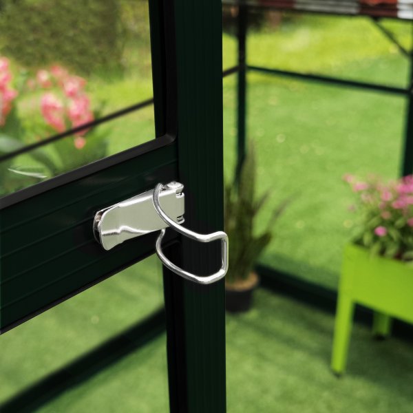 Växthus 3,3m² | 4mm säkerhetsglas | 5 års stormgaranti Växthus 3,3m² | 4mm säkerhetsglas | 5 års stormgaranti