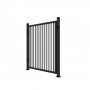 Grind med ls funktion | Frdigmonterat | 80x100 cm | Aurelius