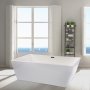 Fristende badkar 170cm | Lucite akryl | Modern design | A-07