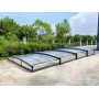 Pooltak 4x8m | Utan skenor | UV-skydd