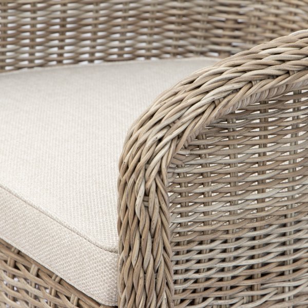 F�t�lj 2-pack i konstrotting | Natur | 59�69�85 cm | Metallstomme | Mercury