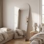 Helkroppsspegel | V�ggh�ngd/golvst�ende | Valvformad | Leona