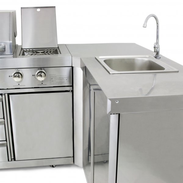 Hrnmodul till utekk/gasolgrill