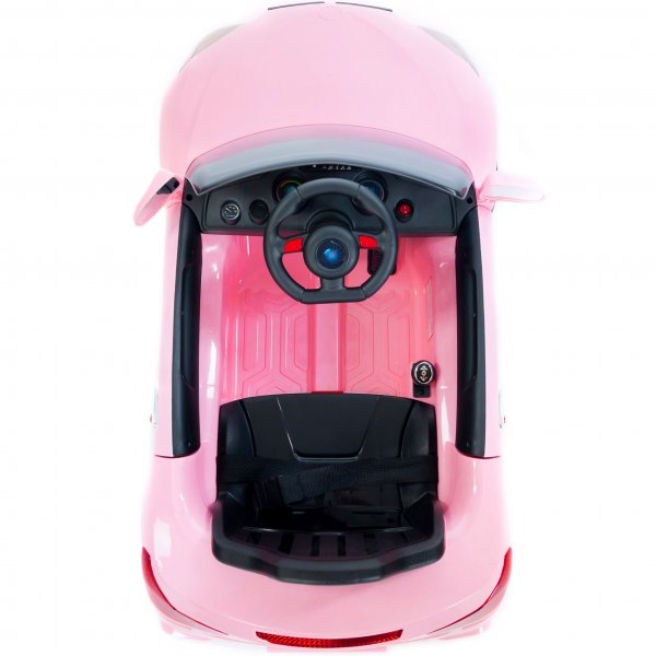 Elbil för barn | 12v - 2x25W | Cab - Rosa Elbil för barn | 12v - 2x25W | Cab - Rosa