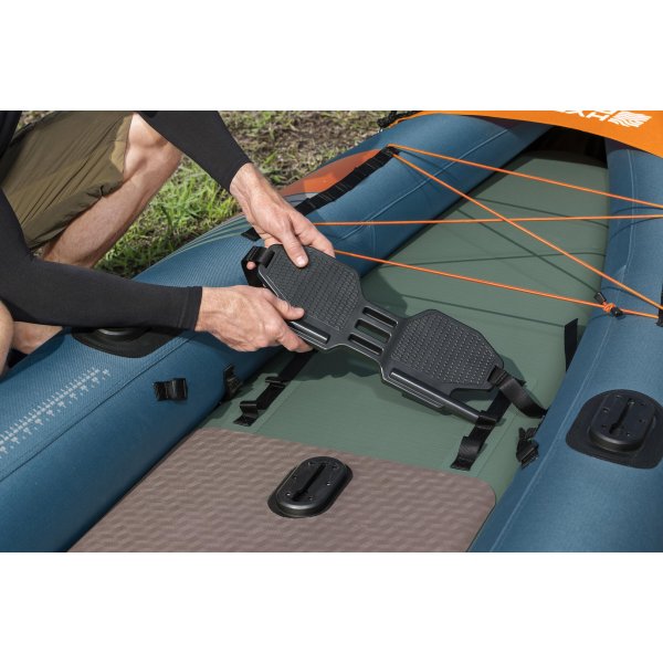 HydroForce Angler Elite Fiskekajak 380×99 cm | Fish ruler, ripstop & komplett set | Bestway (65197) HydroForce Angler Elite Fiskekajak 380×99 cm | Fish ruler, ripstop & komplett set | Bestway (65197)