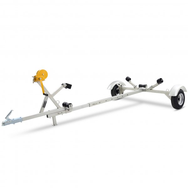 Bttrailer med vinsch | Maxlast 380kg | 400x183cm