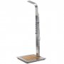 Utedusch med massage | Rostfritt stl