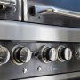 Dubbel gasolgrill med varmluftsfunktion | Denver Blackline