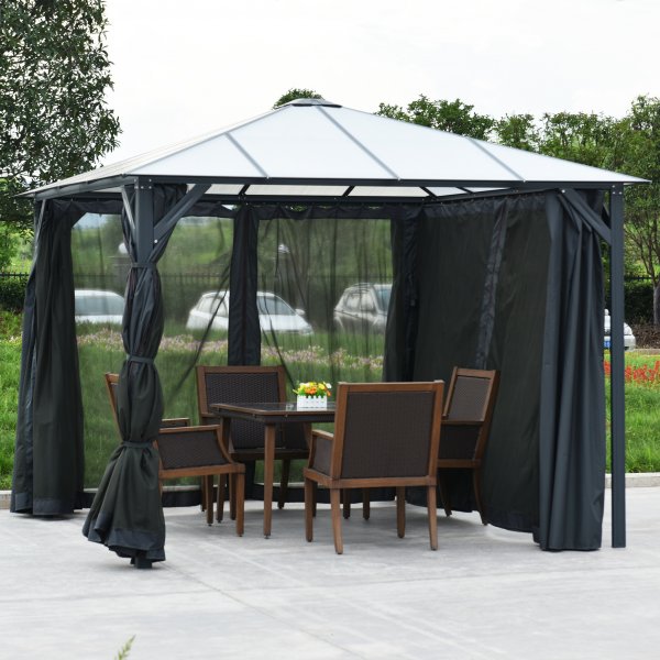 Paviljong premium 4x3m | Tak i kanalplast Paviljong premium 4x3m | Tak i kanalplast