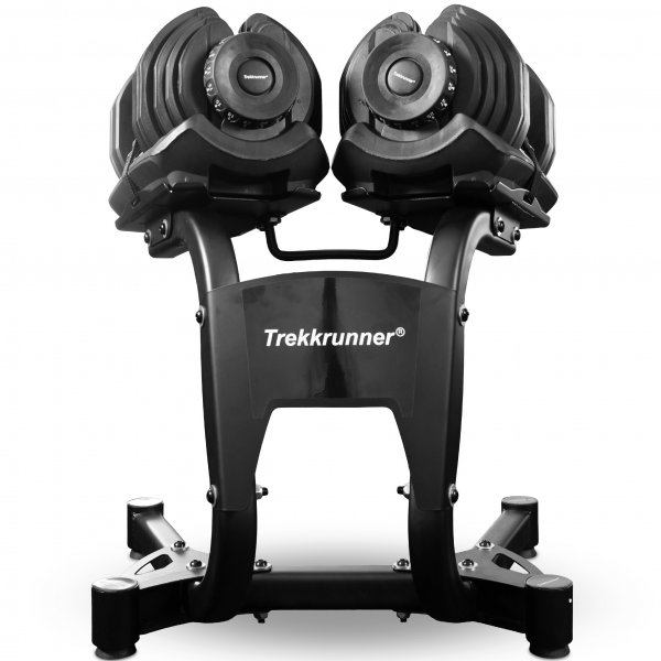Justerbar hantel 39kg | 17 viktniver | Trekkrunner