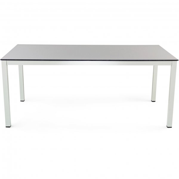 Underh�llsfria utem�bler i h�gtryckslaminat & aluminium | Bord & 8 stolar