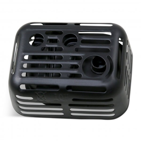 Avgasburk inkl. skydd