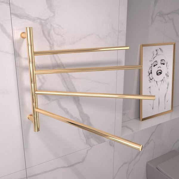 Stor elektrisk handdukstork 63x55x12,5cm | 9007 | Guld Stor elektrisk handdukstork 63x55x12,5cm | 9007 | Guld