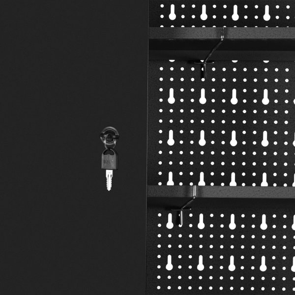 Verktygshylla med dubbla skp