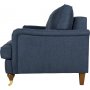 Howardsoffa 2-sits | Kallskum, avtagbara dynor & björkstomme | Watford Deluxe Mörkblå Howardsoffa 2-sits | Kallskum, avtagbara dynor & björkstomme | Watford Deluxe Mörkblå