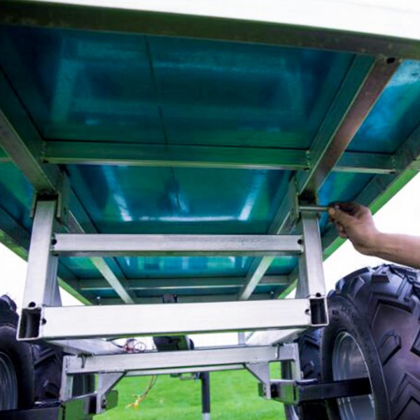 Elektroniskt tippbart ATV-släp | Linjärt ställdon Elektroniskt tippbart ATV-släp | Linjärt ställdon