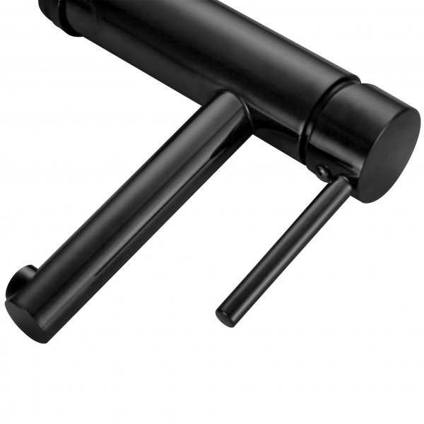 Tvättställsblandare i mässing | Mila - Svart Tvättställsblandare i mässing | Mila - Svart