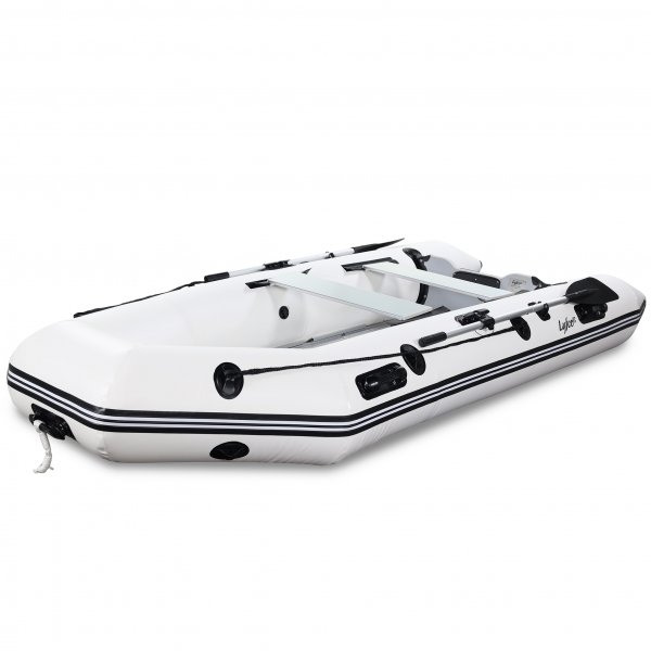 Gummibt 330cm | Fr 4 personer | Aluminiumdurk | Lyfco