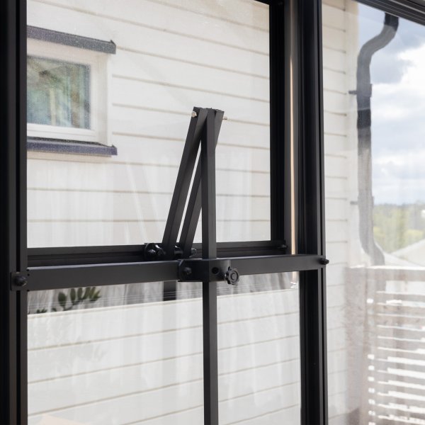 Orangeri och uterum 19,2m | Kvadratiskt premium-vxthus