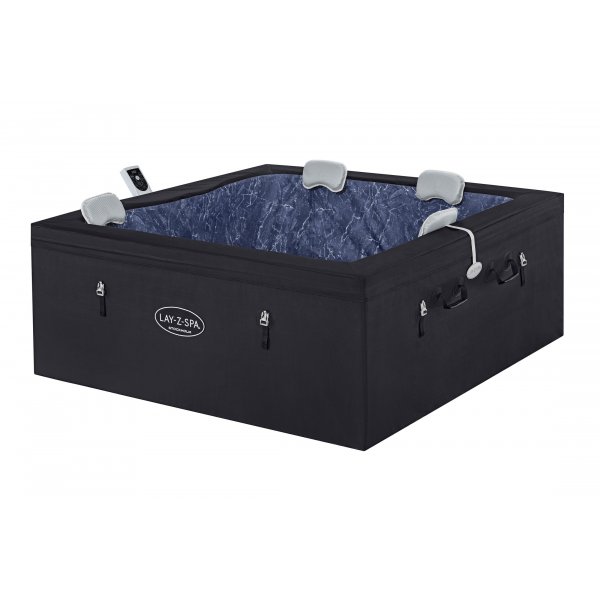 Lay-Z-Spa Stockholm ThermaCore UltraFit | Uppblsbart spabad med WiFi 46 pers