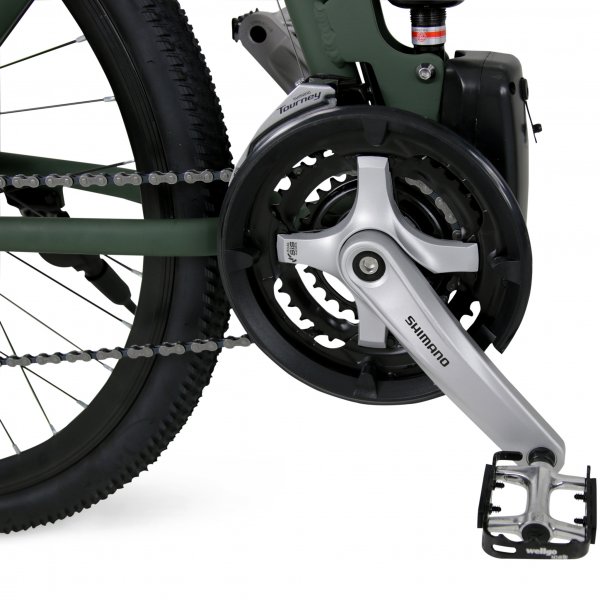 Elcykel Mountainbike 27.5\\\" L5 Raptor Pro - Army green Elcykel Mountainbike 27.5\\\" L5 Raptor Pro - Army green