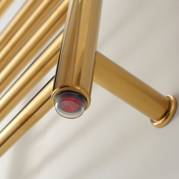 Elektrisk handdukstork 52x110x12cm | Mässing Elektrisk handdukstork 52x110x12cm | Mässing