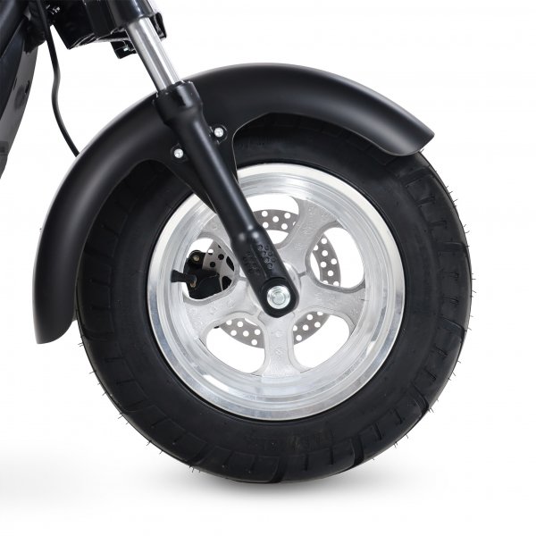 Trehjulig fatscooter 2000W | LG litiumbatteri | Mopedklass 1