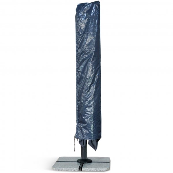 Rektangulrt premiumparasoll 3x4m | Kraftig konstruktion | Gr