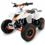 Mini El-ATV f�r barn - Vit