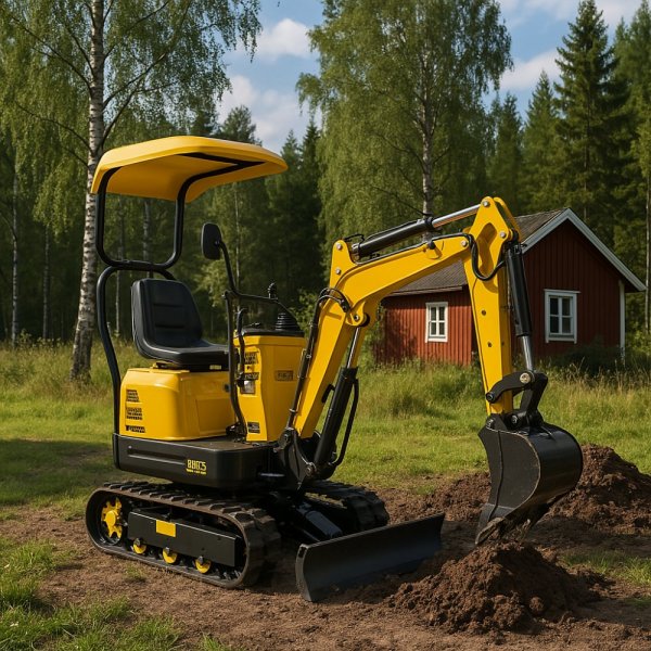 Minigrävare EX29575 – 562 kg Driftkraft | 306 cc bensinmotor | 0,011 m³ skopa Minigrävare EX29575 – 562 kg Driftkraft | 306 cc bensinmotor | 0,011 m³ skopa