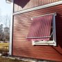 Fnstermarkis 160cm | Elektrisk motor & fjrrkontroll | Metalcraft