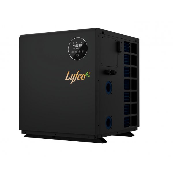 Poolv�rmepump 13 kW Vertikal Inverter | WiFi, Panasonic-kompressor, L�g ljudniv� | Lyfco