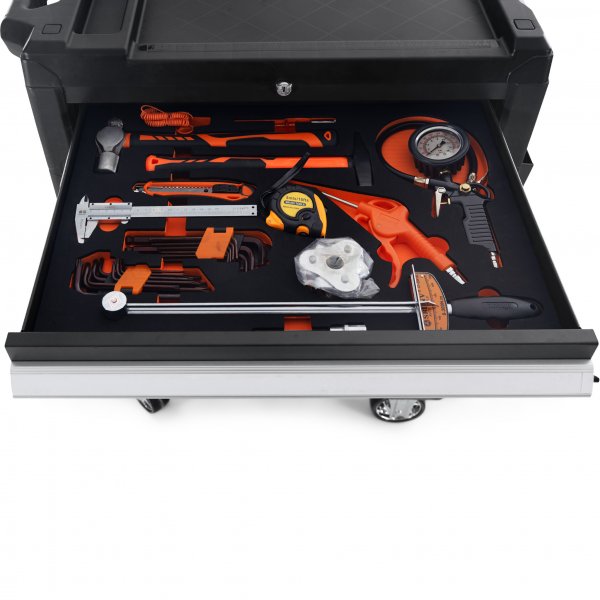 Verktygsvagn med sju ldor