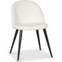 Alice Matstol – Beige Manchester med svarta stålben | Modern & bekväm matstol Alice Matstol – Beige Manchester med svarta stålben | Modern & bekväm matstol