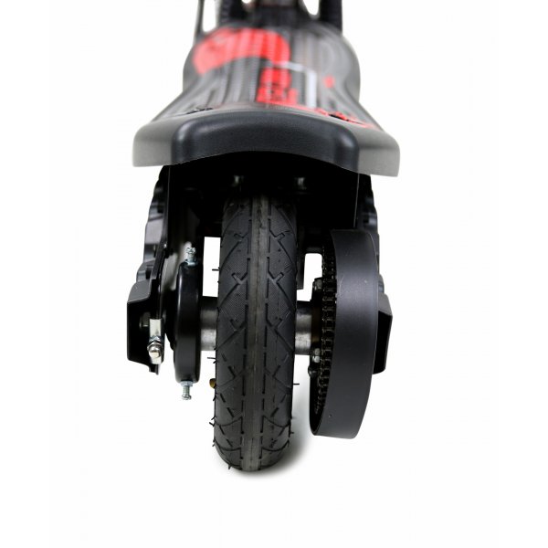 Elscooter 250W svart/röd Elscooter 250W svart/röd