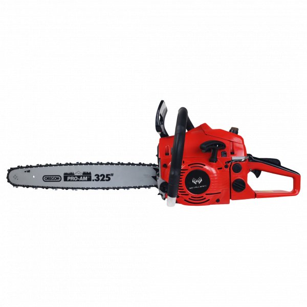 Kraftull motorsåg bensindriven 63.3cc | Kedja och blad från Oregon Kraftull motorsåg bensindriven 63.3cc | Kedja och blad från Oregon