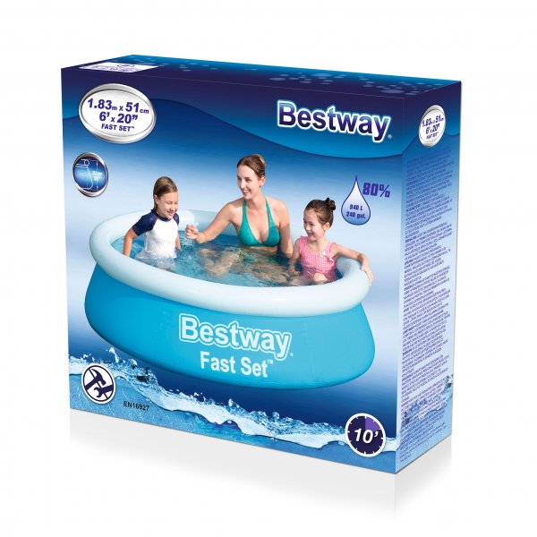Rund Fast Set� Pool 1,83 m| Bestway (57392)