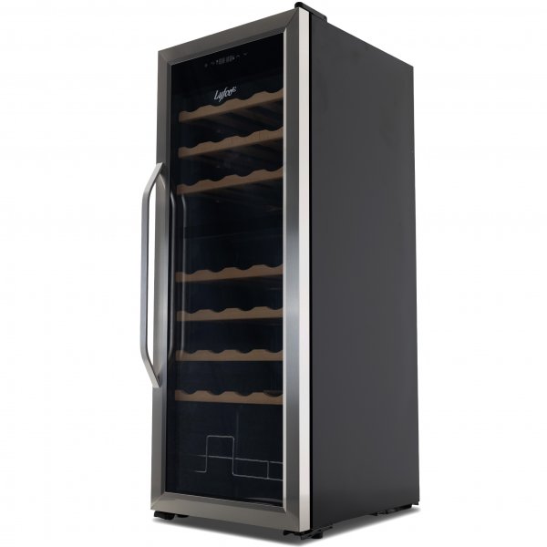 Vinkyl 2 temperaturzoner | 36 flaskor | Tystgende | 42cm bred