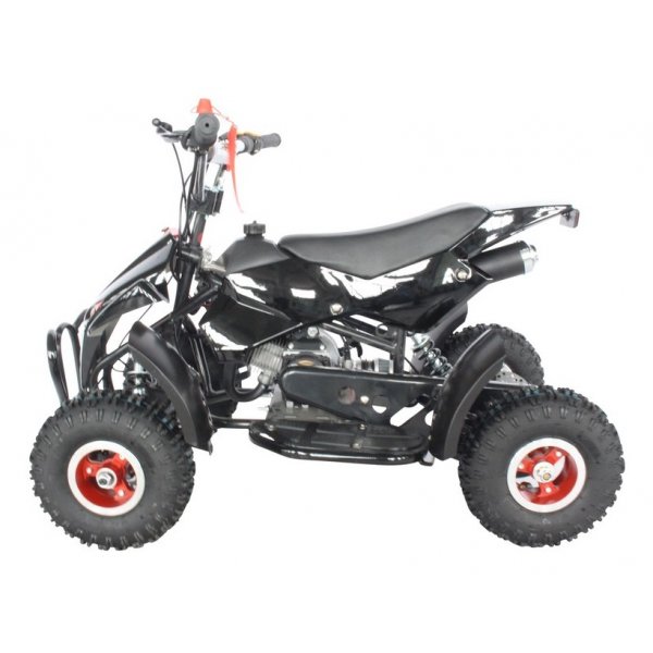 Mini-ATV 50cc | Fyrhjuling för barn med justerbar hastighet | Svart/Röd Mini-ATV 50cc | Fyrhjuling för barn med justerbar hastighet | Svart/Röd