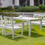 Tr�dg�rdsbord 135 cm | Vitm�lad furu, klassisk design & robust konstruktion | Bohus