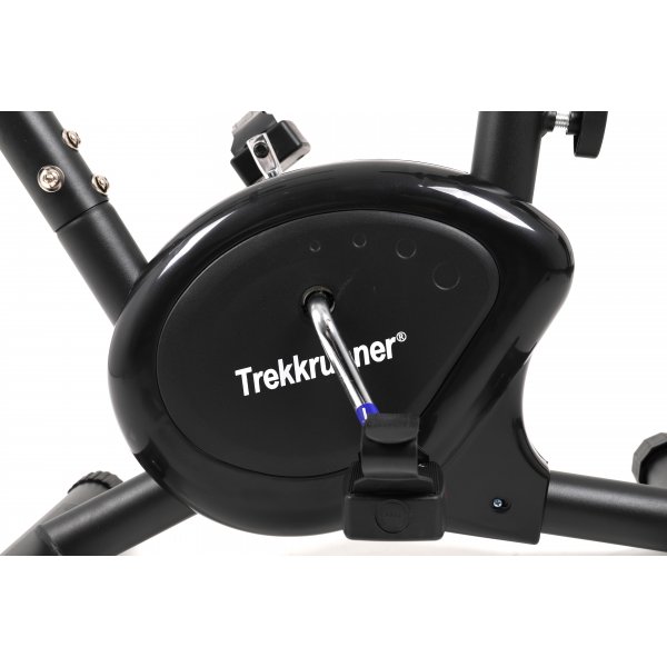 Motionscykel f�r hemmatr�ning med pulssensor och display � Svart