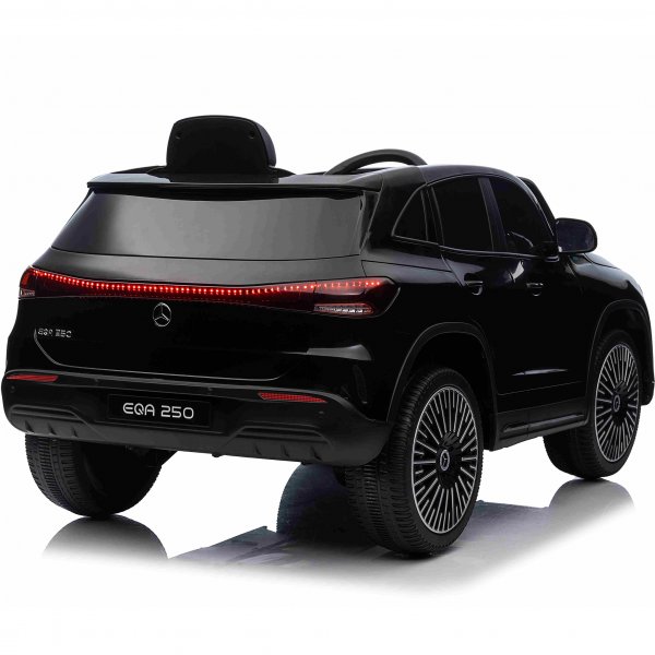 Elbil för barn Mercedes EQA | 12V - 35w | 10Ah | Svart Elbil för barn Mercedes EQA | 12V - 35w | 10Ah | Svart